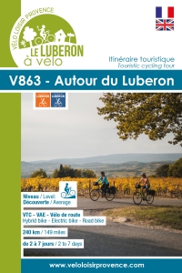 Couv dépliant autour du luberon Couv dépliant autour du luberon