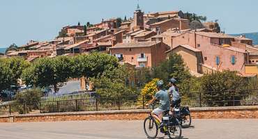 Rando Vaucluse - Balade à vélo de Coustellet au pays des Ocres